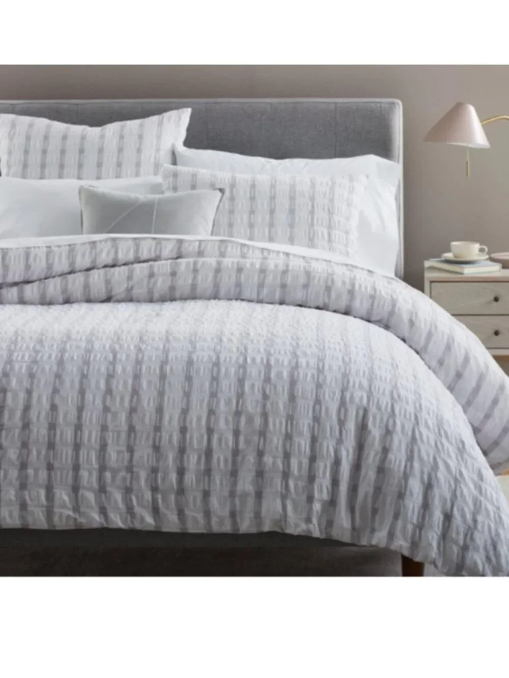 West Elm Duvet Cover & 3 Euro Shams Set